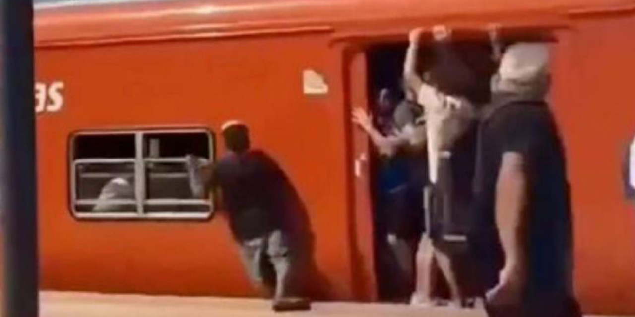 VIDEO: Hombre en estado de ebriedad cae a vías del metro en Argentina | El Imparcial de Oaxaca