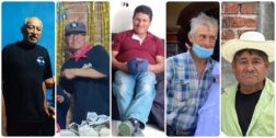 Los cinco hombres que había desparecido tras sumarse para sofocar el incendio en San Lucas Quiaviní, fueron hallados sin vida. Foto: Redes sociales