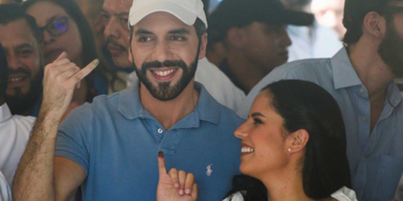 Bukele gana reelección en El Salvador