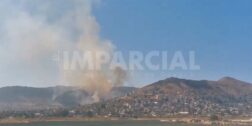 Foto: El Imparcial de Oaxaca // Debido a lo inaccesible del área fue complicado sofocar rápidamente el siniestro.
