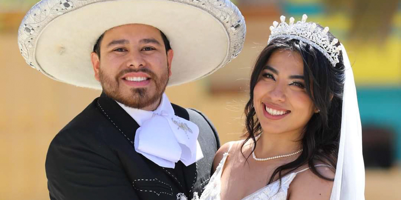 Valeria y Eduardo reciben la bendición  | El Imparcial de Oaxaca