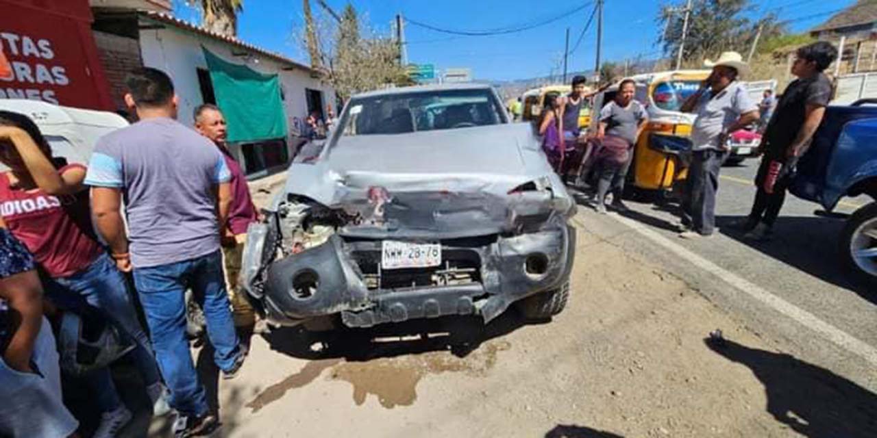 Mortal encontronazo en la carretera Tlacolula – Díaz Ordaz | El Imparcial de Oaxaca
