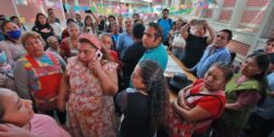 Foto: Adrián Gaytán // Locatarios del Margarita Maza se reunieron en el mercado Lula’a y exigieron certeza jurídica en los espacios rehabilitados.