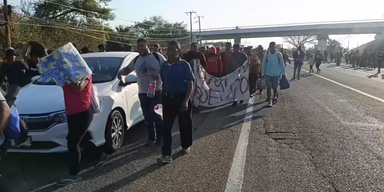 ¡Batean de nuevo a migrantes! Les niegan ingreso a Niltepec | El Imparcial de Oaxaca