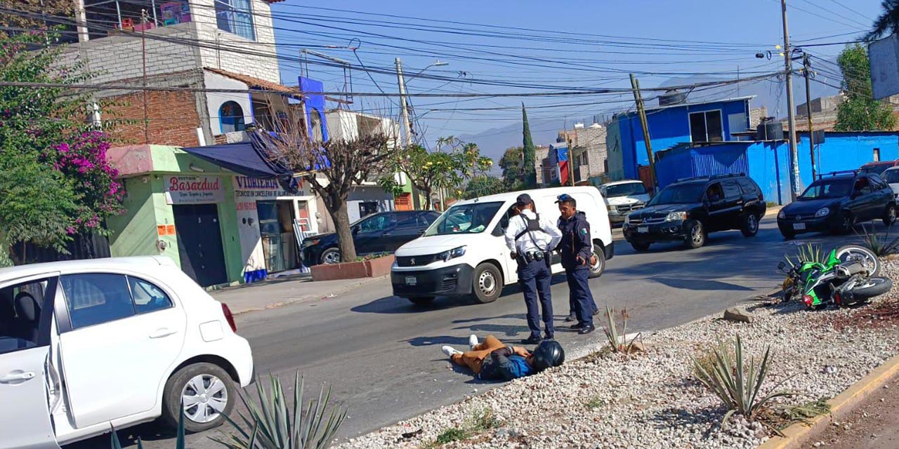 Atropellan a un motociclista | El Imparcial de Oaxaca
