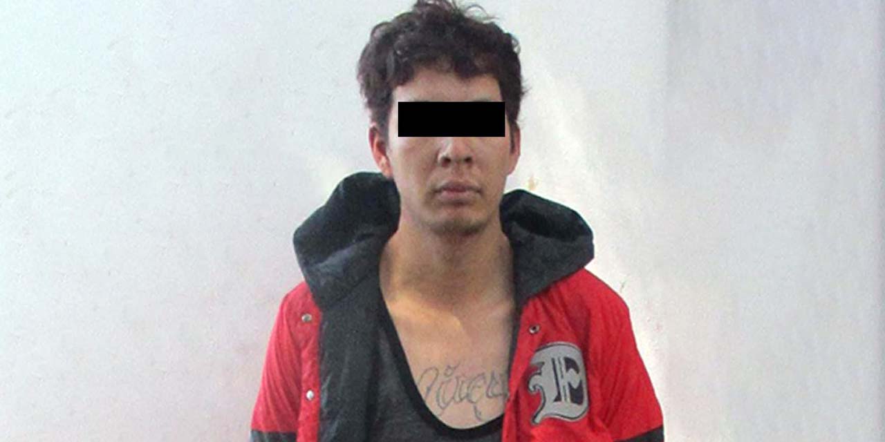 Raúl I. H. M., de 24 años de edad, quedó detenido.