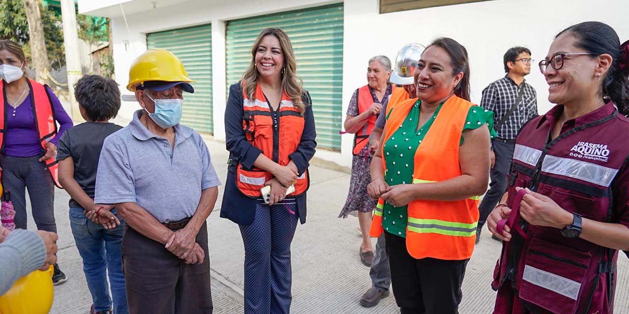 Foto: cortesía // Recorrido y entrega de obras municipales en San Luis Beltrán.