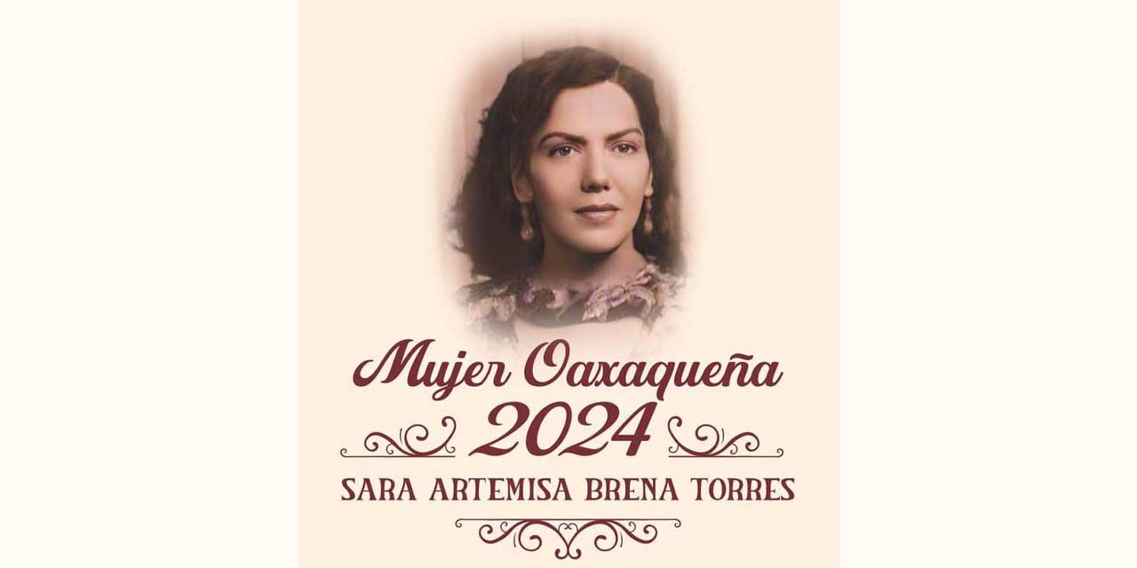 Foto: Cortesía Ayuntamiento // Sara Artemisa Brena Torres fue la primera regidora en Oaxaca de Juárez.