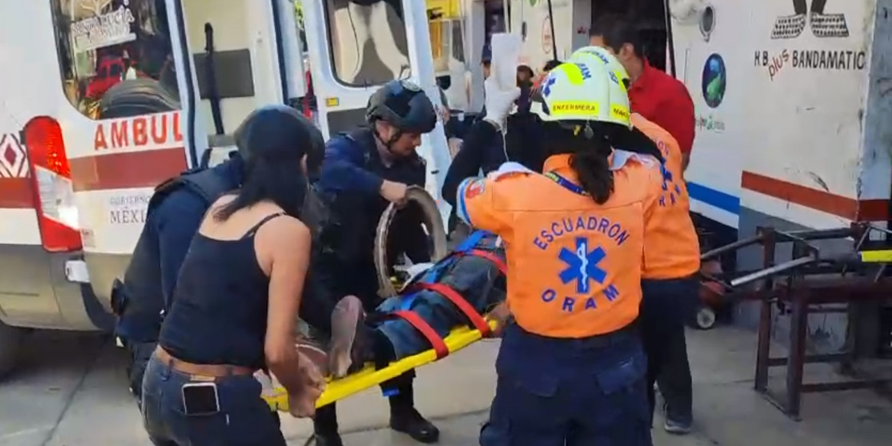 Talachero resulta herido en explosión de llanta | El Imparcial de Oaxaca