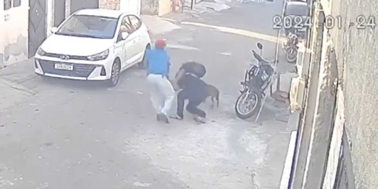 VIDEO: Pierden la vida dos hombres en violento ajuste de cuentas en Brasil
