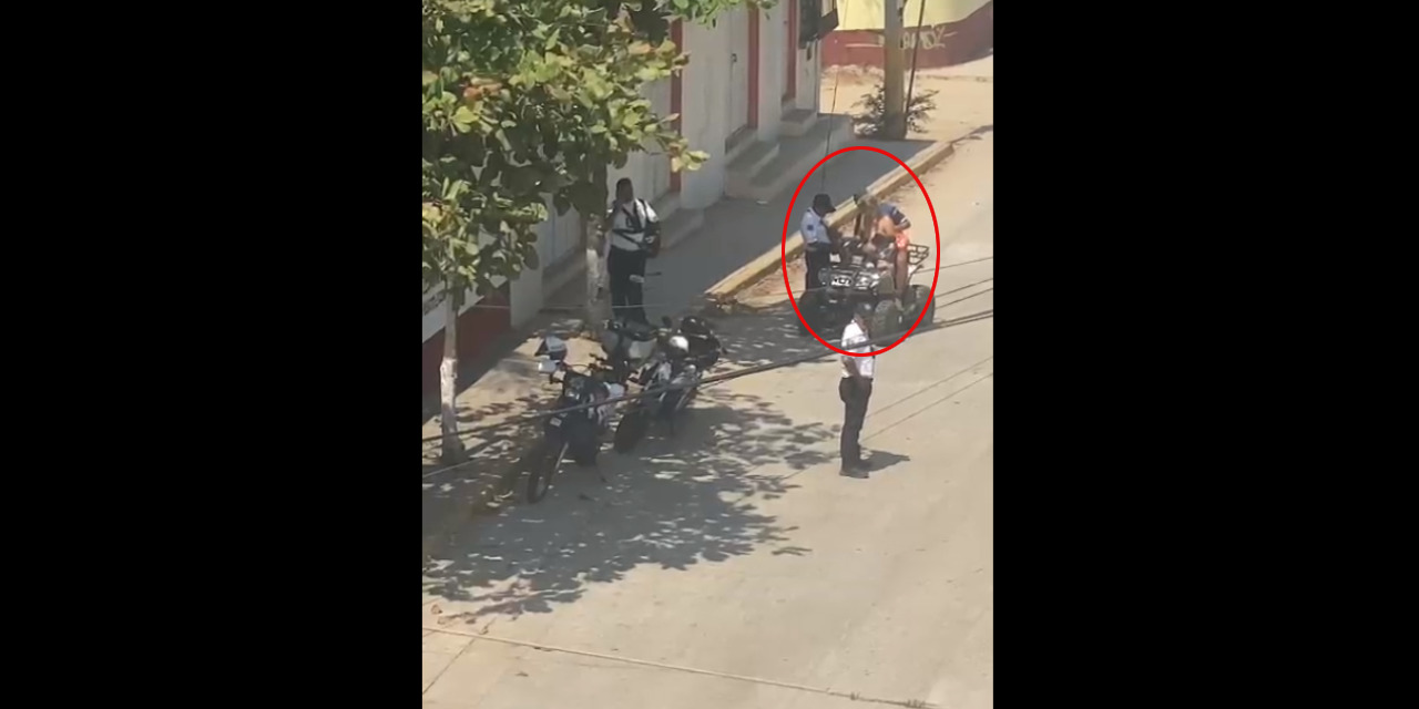 VIDEO: Los ‘cachan’ en la movida cuando recibían una ‘mordida’ | El Imparcial de Oaxaca