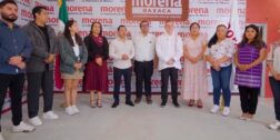 Foto: tomada de video // Nombramientos de Morena a elecciones municipales.