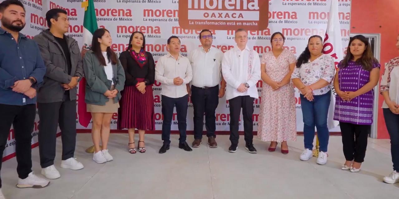 Foto: tomada de video // Nombramientos de Morena a elecciones municipales.