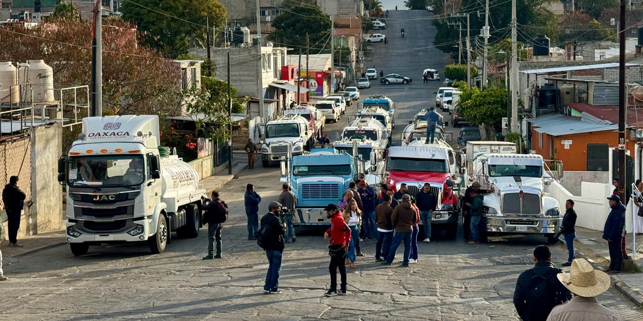 Escala la crisis de agua en la capital; piperos, rebasados | El Imparcial de Oaxaca