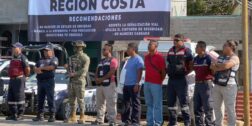 Al operativo también se sumaron los cuerpos de rescate Cruz Ámbar y la Cruz Roja Mexicana.