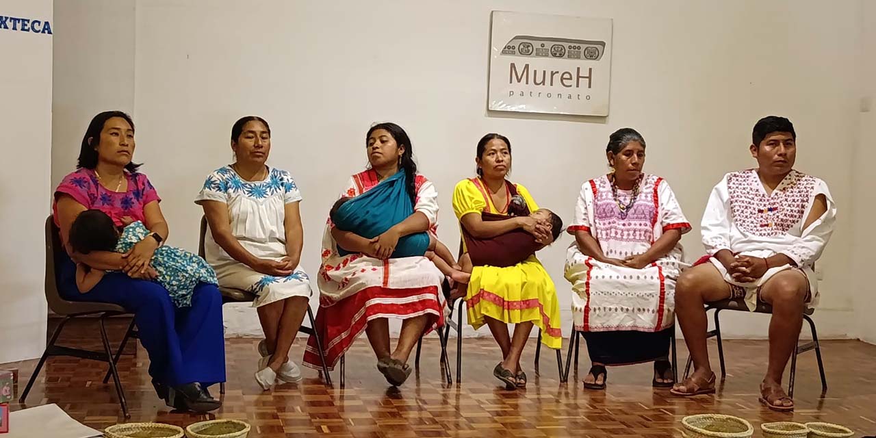Foto: IGAVEC // Con el apoyo de hablantes del mixteco presentaron “Cantos y arrullos desde la voz de las mujeres lluvia”.
