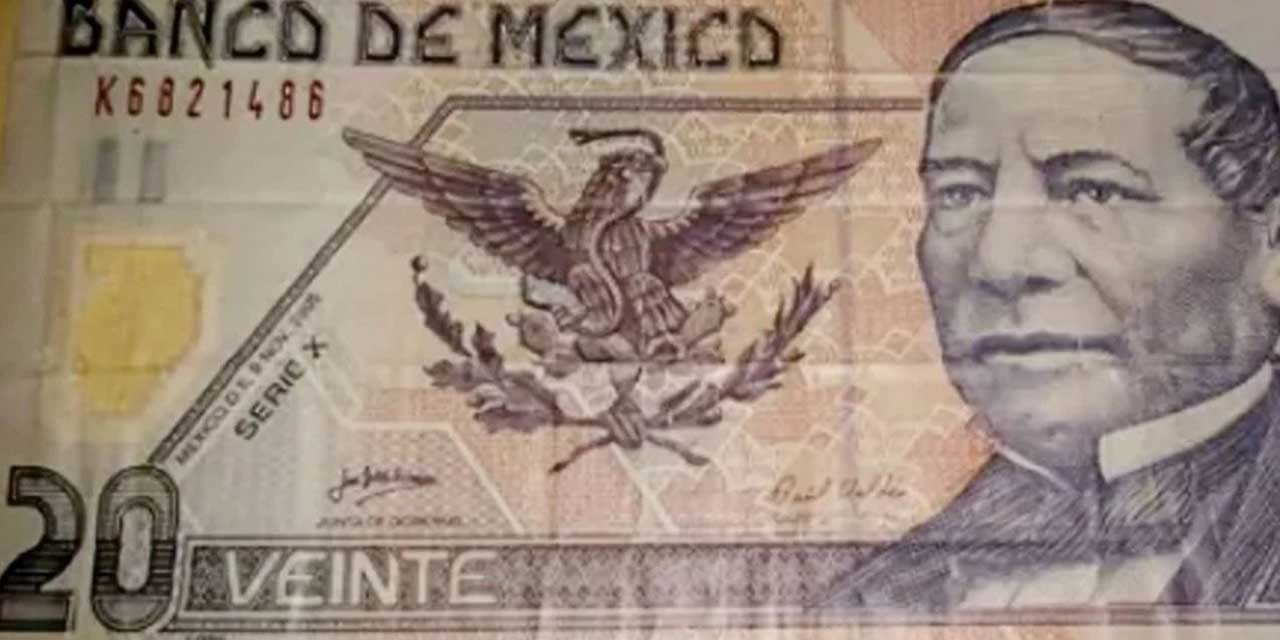 ¿Lo tienes? Dan casi medio millón de pesos por este billete de 20 pesos | El Imparcial de Oaxaca