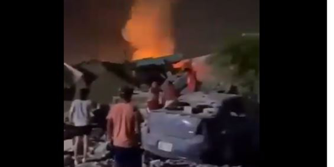 VIDEO: Fuerte explosión en Valle Hermoso, Tamaulipas deja un muerto y bebé en estado crítico | El Imparcial de Oaxaca