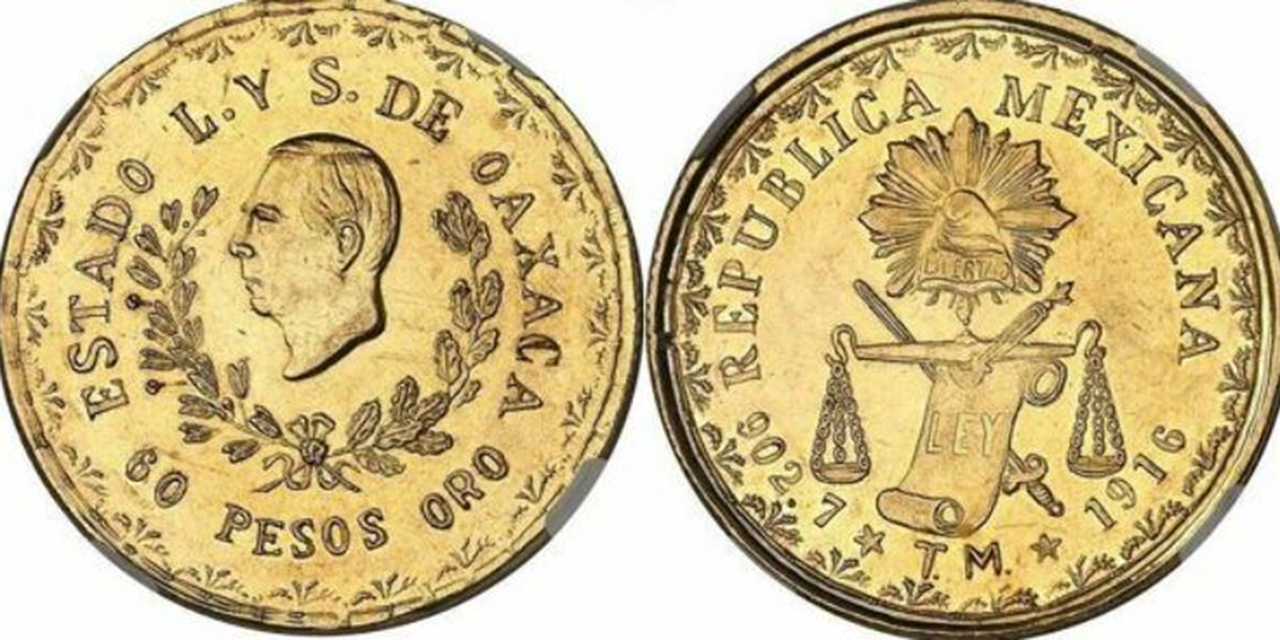 ¿La tienes? La rara y valiosa moneda de 60 pesos acuñada en Oaxaca se vende hasta en 1.2 Millones de pesos | El Imparcial de Oaxaca