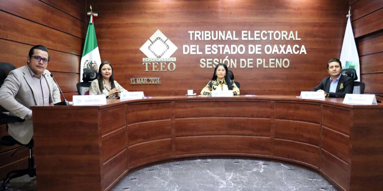 El pleno del TEEO declaró no válida la terminación anticipada de mandato del agente Virgilio Bertín José Luna.