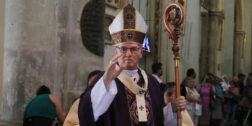 Foto: Adrián Gaytán // El arzobispo de la Arquidiócesis de Antequera, Pedro Vázquez Villalobos.