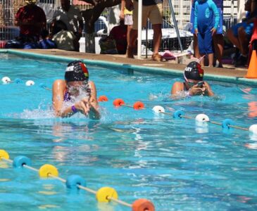 El evento busca fomentar la natación competitiva.