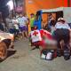 Choque múltiple en Tehuantepec deja un lesionado