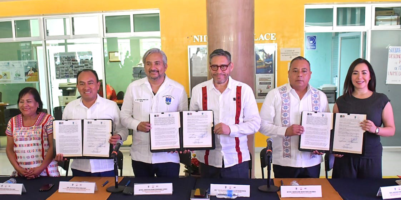Firma Congreso de Oaxaca convenio de colaboración con la UABJO y la ANUIES | El Imparcial de Oaxaca