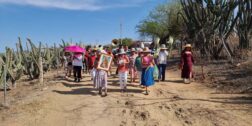 La banda de San José Chichihualtepec Flor de Pitaya ha participado durante las festividades patronales de otras comunidades.