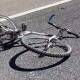 Ciclista sufre un fuerte accidente