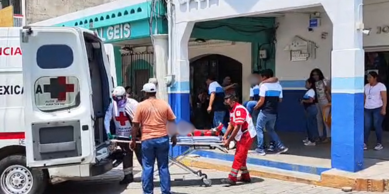 Resultan lesionados al caer de montacargas en Casa Mazatlán | El Imparcial de Oaxaca