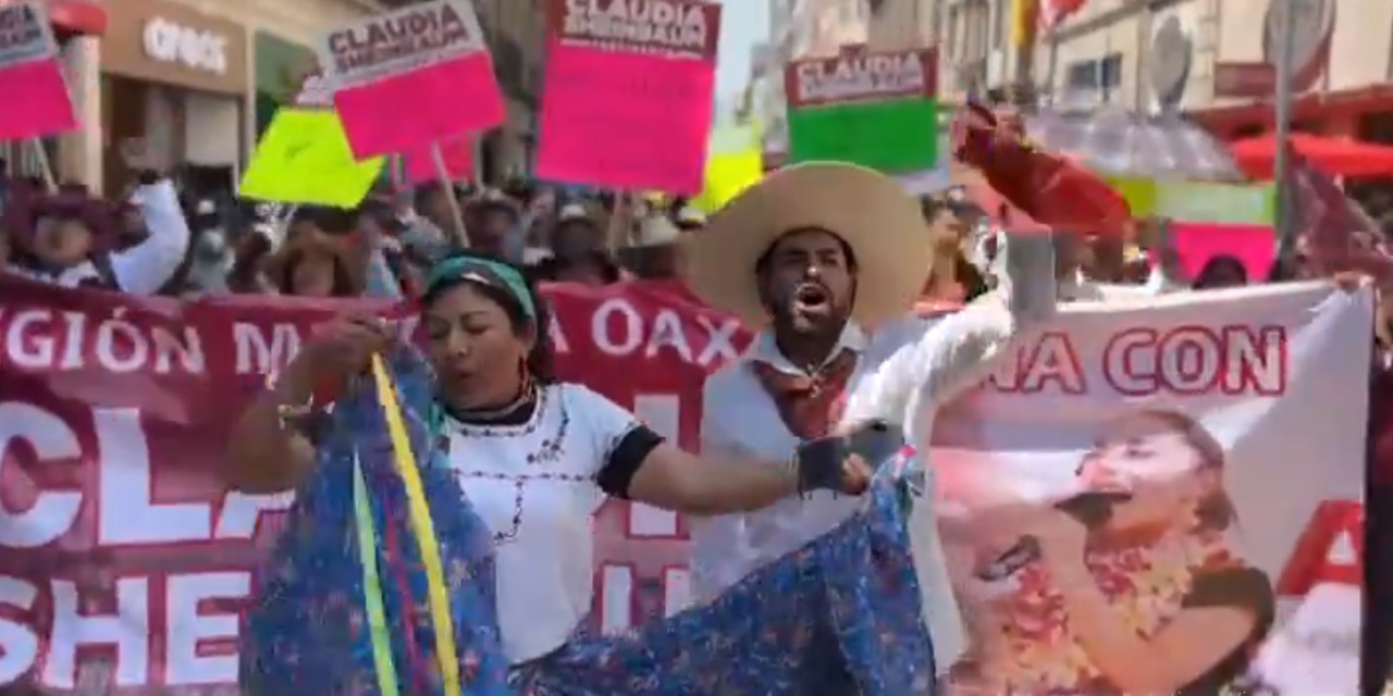 Inicio de campaña de Claudia Sheinbaum en el zócalo de la CDMX | El Imparcial de Oaxaca
