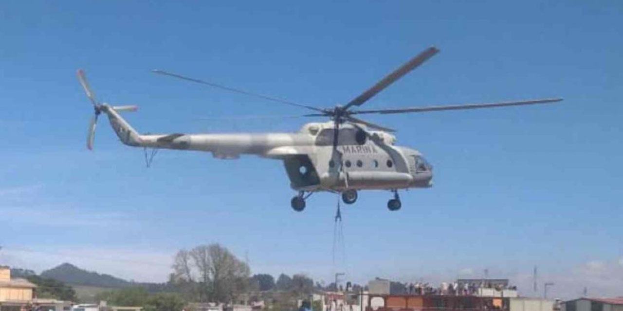 Aterriza de emergencia helicóptero de la Semar: niegan desplome | El Imparcial de Oaxaca