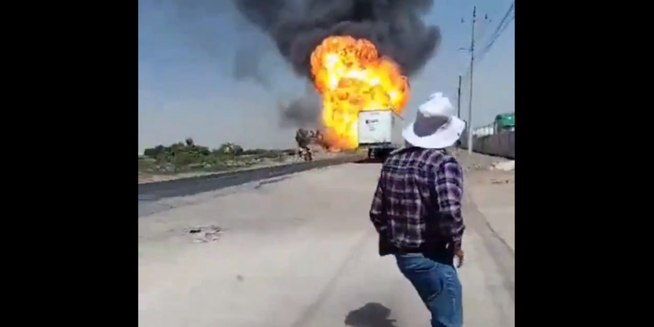 VIDEO: Explosión de pipa de gas en Zumpango, Estado de México | El Imparcial de Oaxaca