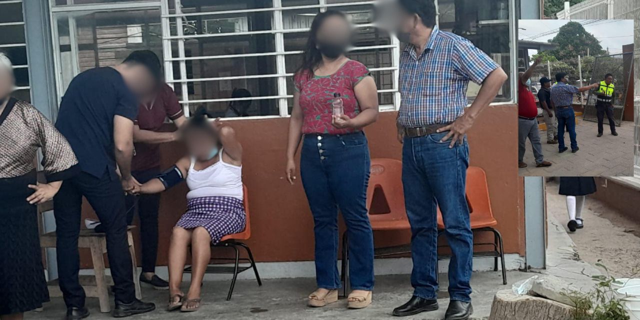 Le cae encima portón a una mujer en escuela de Juchitán | El Imparcial de Oaxaca