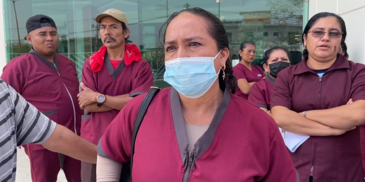 Paran labores empleados de limpieza de Hospital General de Juchitán | El Imparcial de Oaxaca