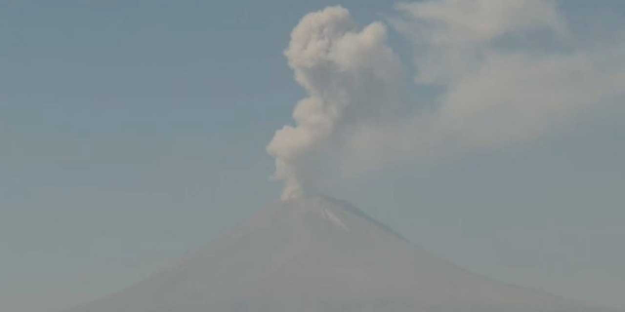 Nuevamente cancelan vuelos en Puebla por ceniza del Volcán Popocatépetl | El Imparcial de Oaxaca