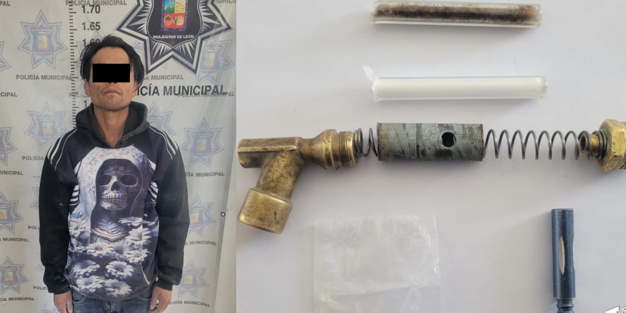 Captura a sujeto con arma hechiza; sospechoso de robo a comercio | El Imparcial de Oaxaca