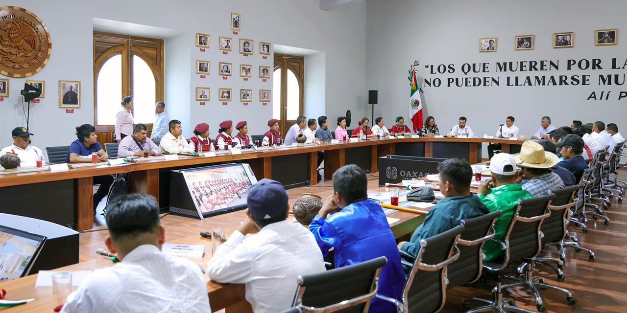 Foto: cortesía // Atiende el Gobierno de Oaxaca planteamiento del MULT.