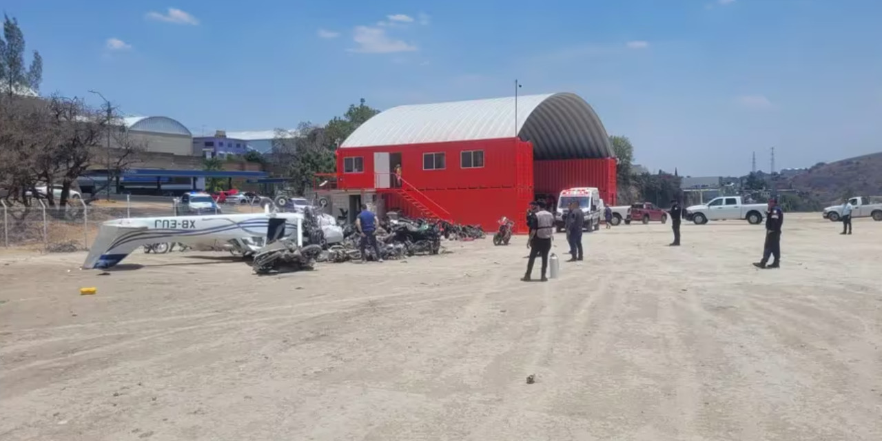 VIDEO: Se desploma avioneta en Atizapán de Zaragoza, Edomex | El Imparcial de Oaxaca
