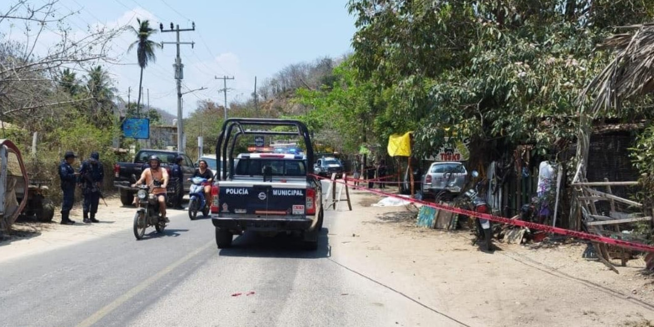 ¡Cruento homicidio en Zipolite! Ejecutado a ‘tiros’ | El Imparcial de Oaxaca