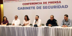 Foto: Adrián Gaytán // El Gabinete de Seguridad que preside el titular de la Sego, Jesús Romero López, presentó el Diagnóstico de Riesgos Electorales en Oaxaca.
