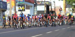 Fotos: Leobardo García Reyes // La prueba ciclista se realizó sobre la Carretera Internacional.