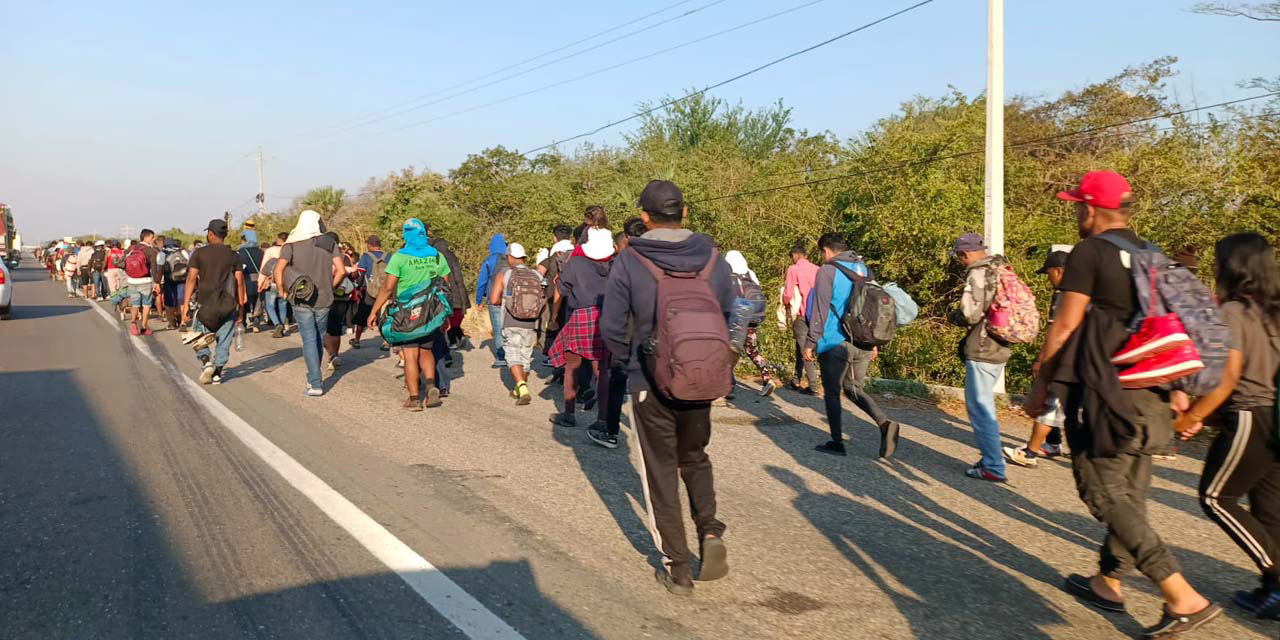 EDAS y deshidratación, males frecuentes en la caravana migrante | El Imparcial de Oaxaca