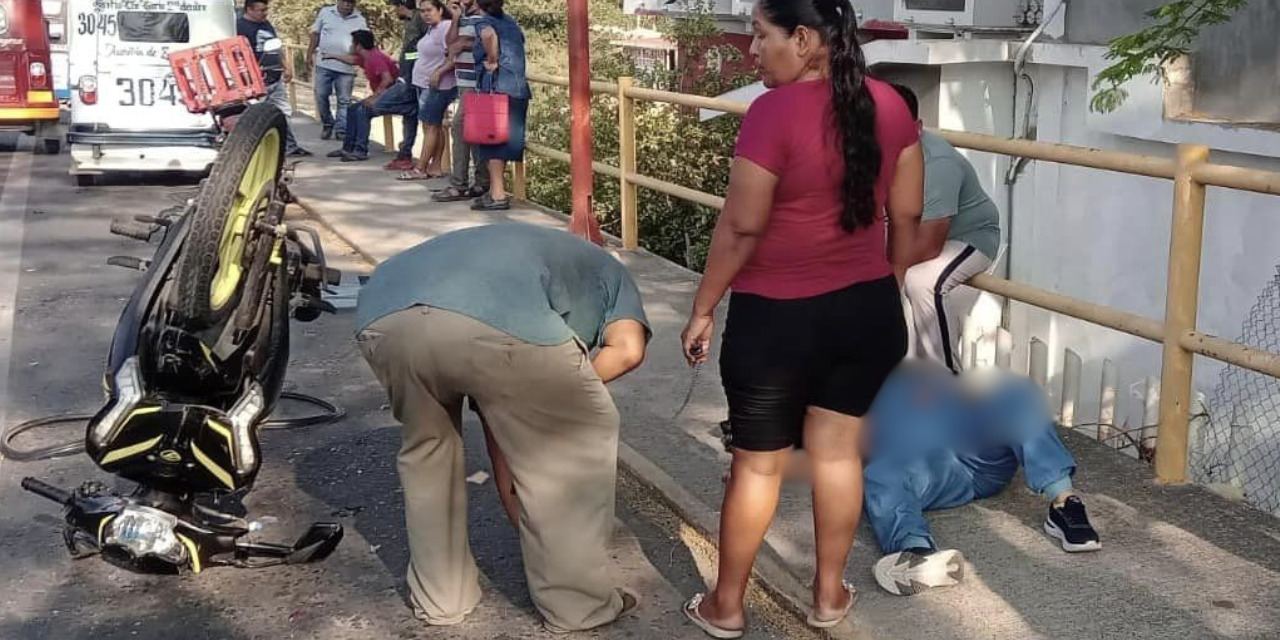 Fuerte accidente vial en Juchitán deja a mujer severamente herida | El Imparcial de Oaxaca