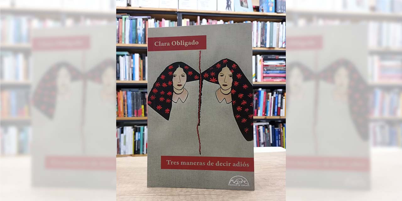 Foto: Instagram Librería Puerto Libro // Tres maneras de decir adiós
