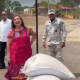 Xóchitl Gálvez visita retén de la Guardia Nacional en Chiapas