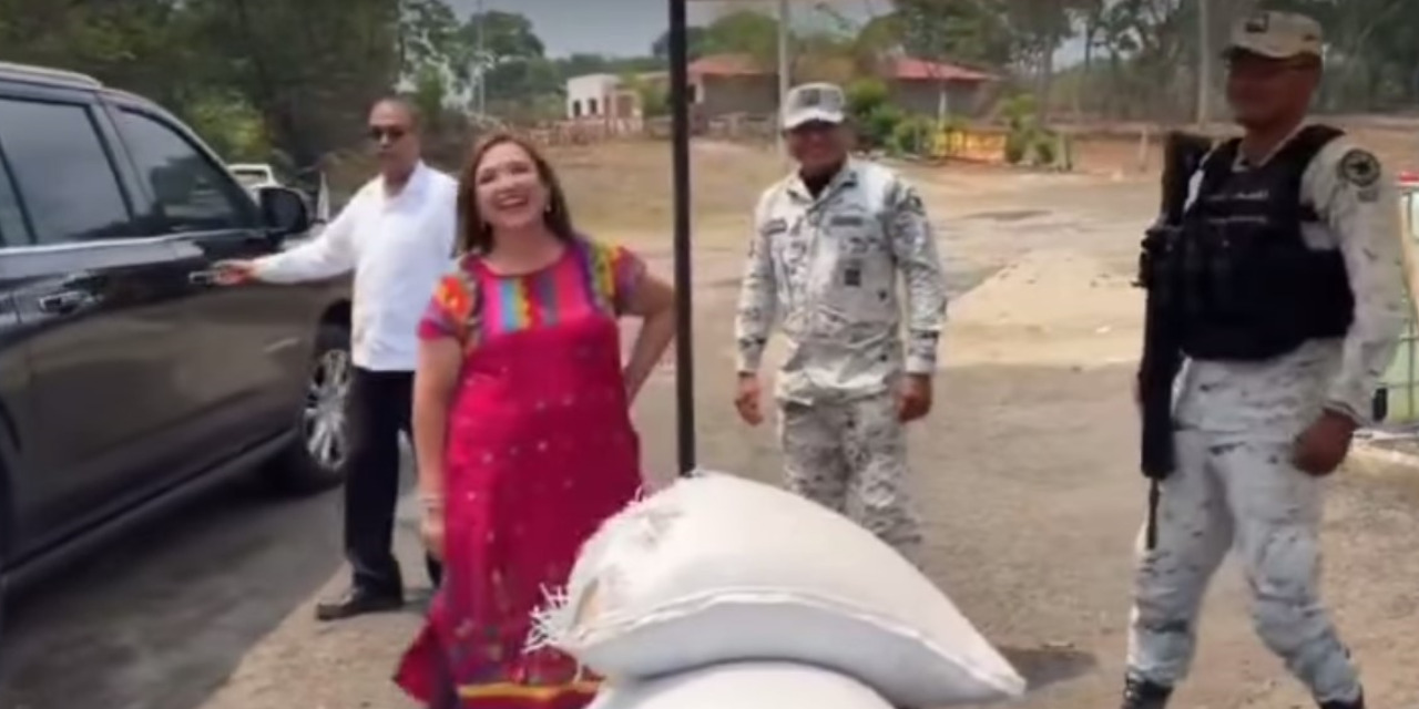 Xóchitl Gálvez visita retén de la Guardia Nacional en Chiapas | El Imparcial de Oaxaca