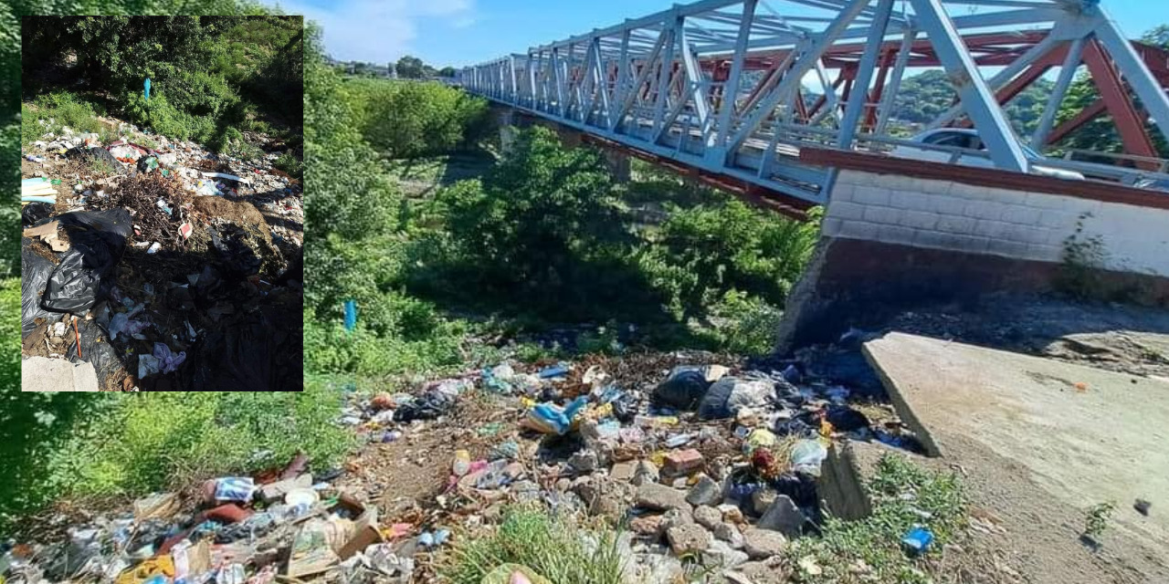 Hacen del río y del puente un chiquero en Tehuantepec | El Imparcial de Oaxaca