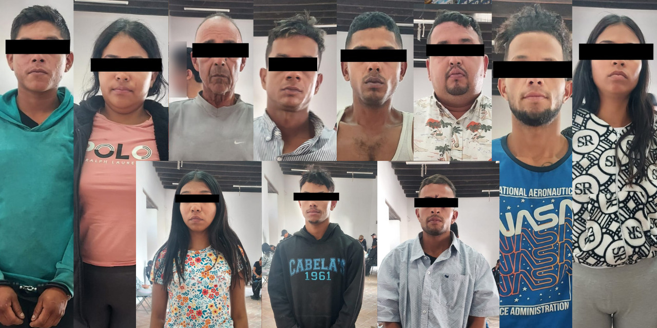Detienen a 11 por tráfico de drogas, armas y personas | El Imparcial de Oaxaca